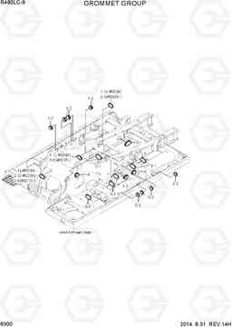 6300 GROMMET GROUP R480LC-9, Hyundai