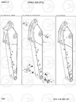 7200 ARM(3.38M, STD) R480LC-9, Hyundai