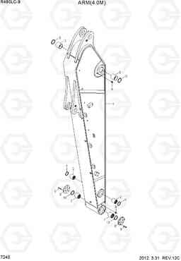 7240 ARM(4.0M) R480LC-9, Hyundai