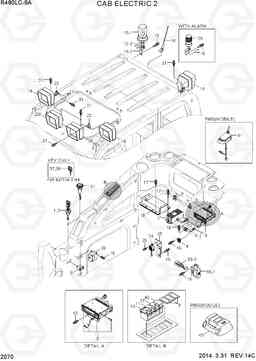 2070 CAB ELECTRIC 2 R480LC-9A, Hyundai