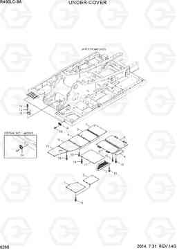 6260 UNDER COVER R480LC-9A, Hyundai