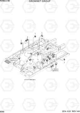 6300 GROMMET GROUP R480LC-9A, Hyundai