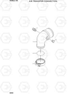 9250 AIR TRANSFER CONNECTION R480LC-9A, Hyundai