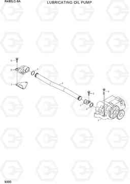 9300 LUBRICATING OIL PUMP R480LC-9A, Hyundai