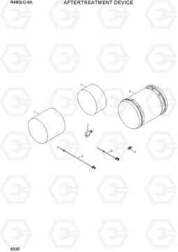 9330 AFTERTREATMENT DEVICE R480LC-9A, Hyundai