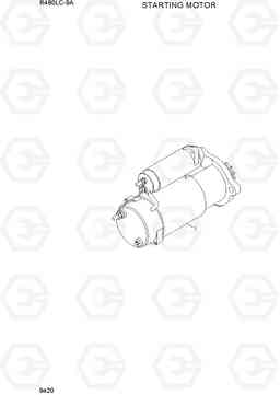 9420 STARTING MOTOR R480LC-9A, Hyundai