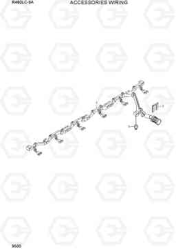 9500 WIRING ACCESSORIES R480LC-9A, Hyundai