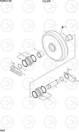 5040 IDLER R480LC-9S, Hyundai