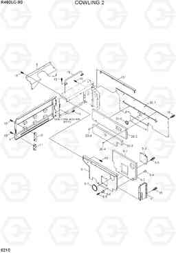 6210 COWLING 2 R480LC-9S, Hyundai