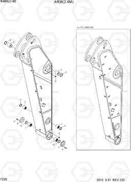 7220 ARM(2.4M) R480LC-9S, Hyundai