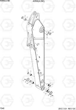 7240 ARM(4.0M) R480LC-9S, Hyundai