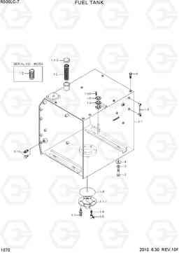 1070 FUEL TANK R500LC-7, Hyundai