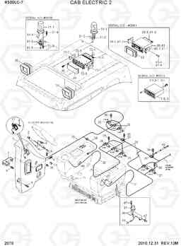 2070 CAB ELECTRIC 2 R500LC-7, Hyundai