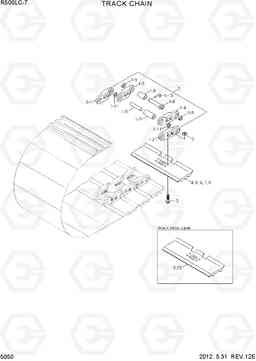 5050 TRACK CHAIN R500LC-7, Hyundai