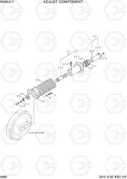 5060 ADJUST COMPONENT R500LC-7, Hyundai