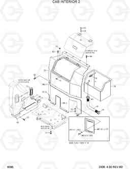 6085 CAB INTERIOR 2 R500LC-7, Hyundai