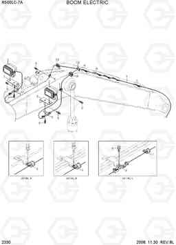 2030 BOOM ELECTRIC R500LC-7A, Hyundai