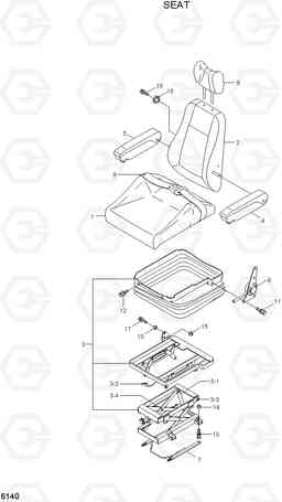 6140 SEAT R500LC-7A, Hyundai