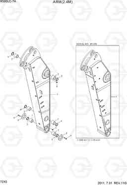 7210 ARM(2.4M) R500LC-7A, Hyundai