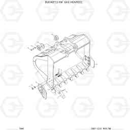 7540 BUCKET(3.60M3 SAE HEAPED) R500LC-7A, Hyundai