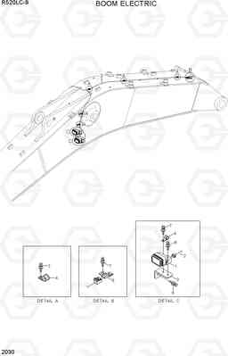 2030 BOOM ELECTRIC R520LC-9, Hyundai