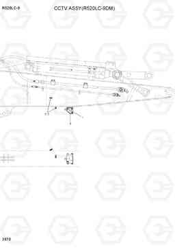 3970 CCTV ASSY(R520LC-9DM) R520LC-9, Hyundai