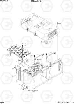 6200 COWLING 1 R520LC-9, Hyundai