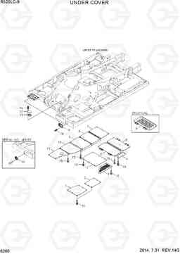 6260 UNDER COVER R520LC-9, Hyundai