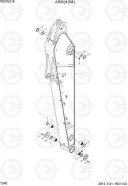 7240 ARM(4.0M) R520LC-9, Hyundai
