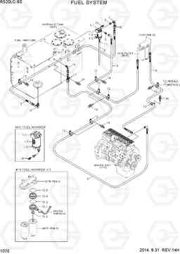 1070 FUEL SYSTEM R520LC-9S, Hyundai