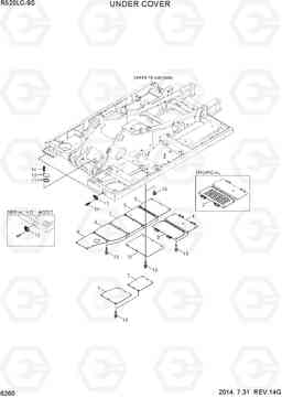 6260 UNDER COVER R520LC-9S, Hyundai