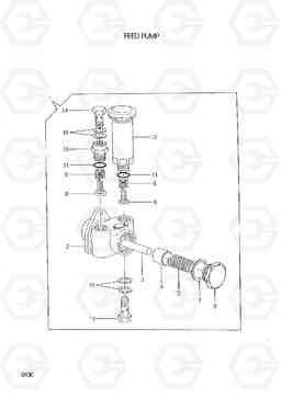 0130 FEED PUMP R55-3, Hyundai