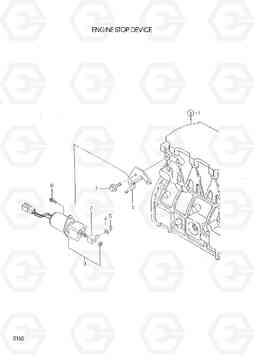 0160 ENGINE STOP DEVICE R55-3, Hyundai