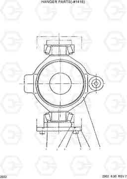 2022 HANGER PARTS(-#1416) R55-3, Hyundai