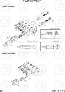 2056 SOLENOID VALVE 1 R55-3, Hyundai