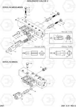 2057 SOLENOID VALVE 2 R55-3, Hyundai