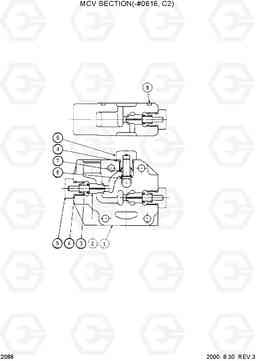 2088 MCV SECTION(-#0616, C2) R55-3, Hyundai