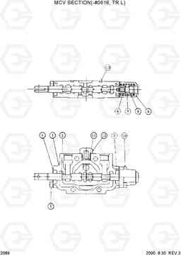 2089 MCV SECTION(-#0616, TR.L) R55-3, Hyundai