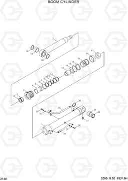 2130 BOOM CYLINDER R55-3, Hyundai