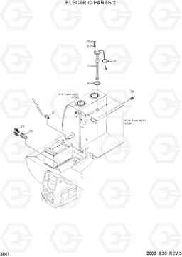 3041 ELECTRICAL PARTS 2 R55-3, Hyundai