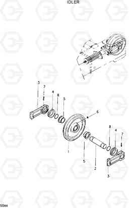 5044 IDLER R55-3, Hyundai