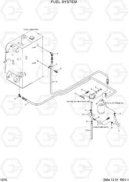 1070 FUEL SYSTEM R55-7, Hyundai