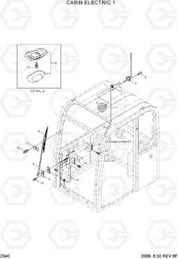 2040 CABIN ELECTRIC 1 R55-7, Hyundai