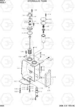 3020 HYDRAULIC TANK R55-7, Hyundai