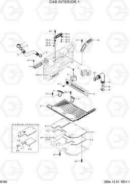 6100 CAB INTERIOR 1 R55-7, Hyundai