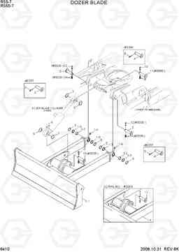 6410 DOZER BLADE R55-7, Hyundai