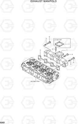 9060 EXHAUST MANIFOLD R55-7, Hyundai