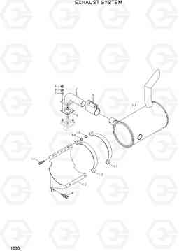 1030 EXHAUST SYSTEM R55-7A, Hyundai