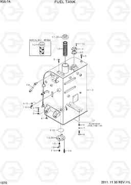 1070 FUEL TANK R55-7A, Hyundai