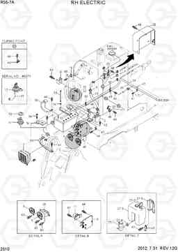 2010 RH ELECTRIC R55-7A, Hyundai